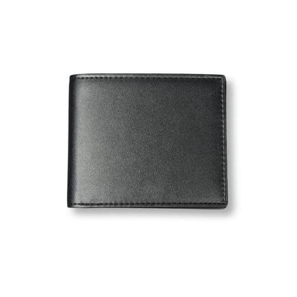 BIBURY - Set of Men's Wallet, Key Chain and Pen  - Black