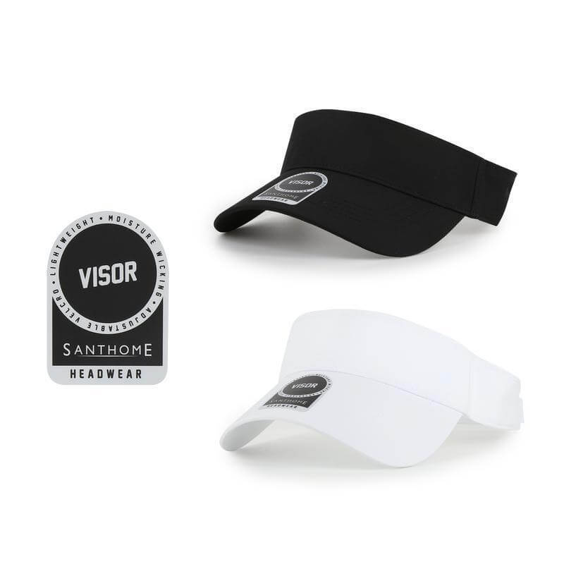 Santhome Visor Cap - White