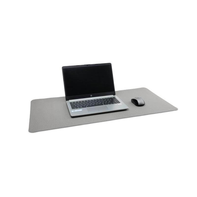 ZILE - Recycled PU Desk Mat - Grey