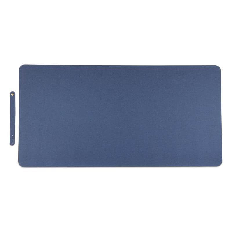 ZILE - Recycled PU Desk Mat - Blue