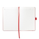 JURSI - Giftology A5 PU Notebook with Pen Loop - Red