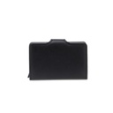 FLORINA - RFID PU Slim Cardholder Wallet - Black