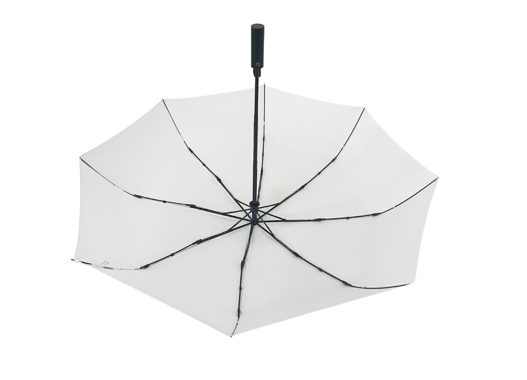 URBINO - Santhome RPET Auto-Open 23" Umbrella with SPF50 UV Protection - White