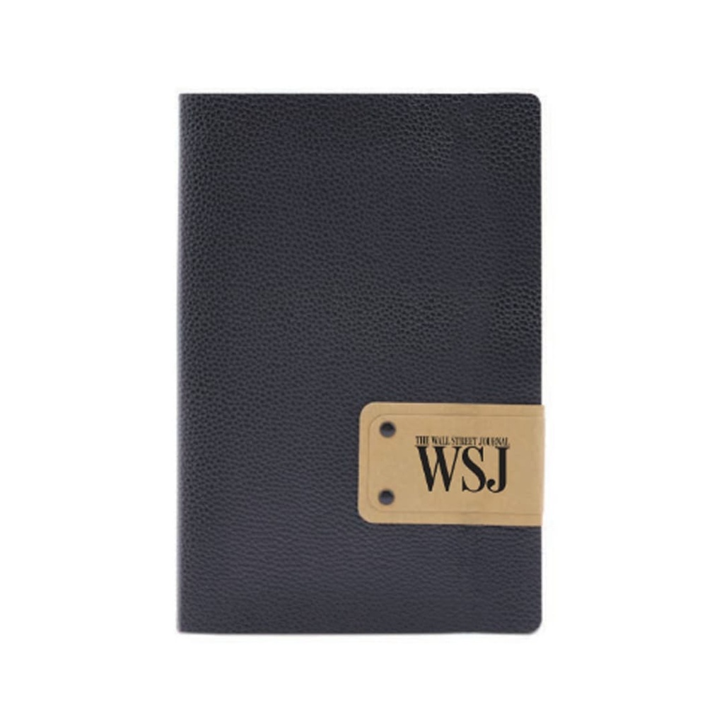 CESIS - Santhome® A5 Leatherette Journal - Black