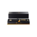 Coventry Classic Black Lacquer with Gold Tone Appointments Ballpoint Pen