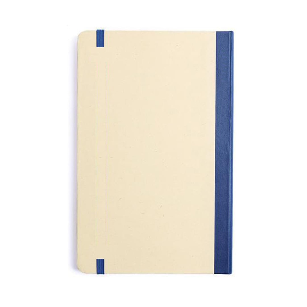 BUREN - eco-neutral Sugarcane Paper A5 Notebook - Navy Blue