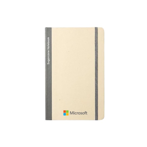 BUREN - eco-neutral Sugarcane Paper A5 Notebook - Grey