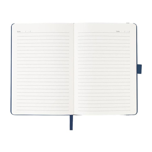 JURSI - Giftology A5 PU Notebook with Pen Loop - Navy Blue