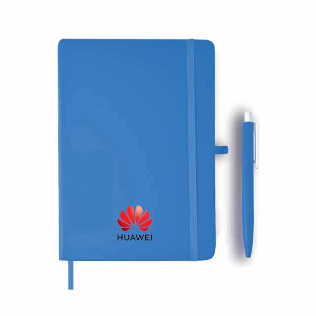 LIBELLET Giftology A5 Notebook With Pen Set (Aqua Blue)