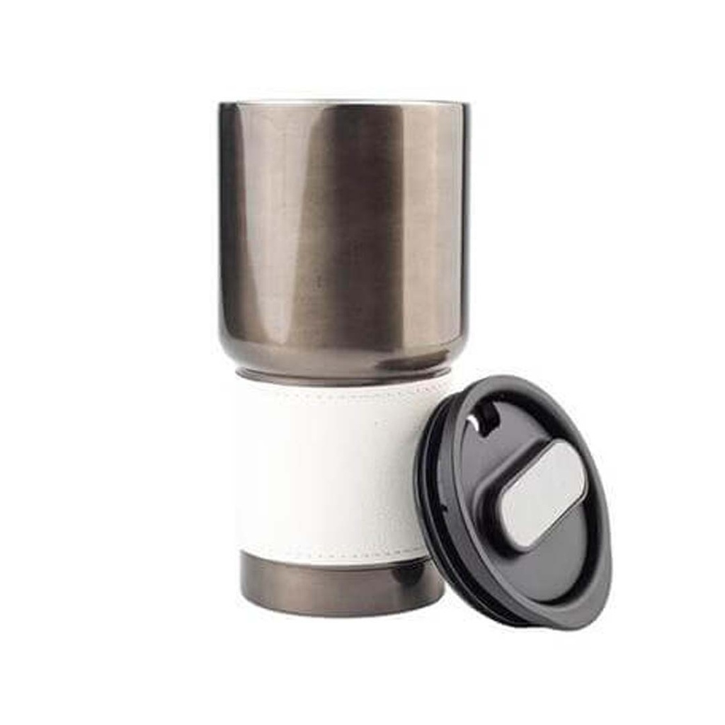 BOLIN - Hans Larsen Insulated Tumbler with Grip Sleeve 530ml - White