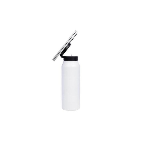 FERRO - Giftology Magnetic Phone Holder Water Bottle 760ml - White