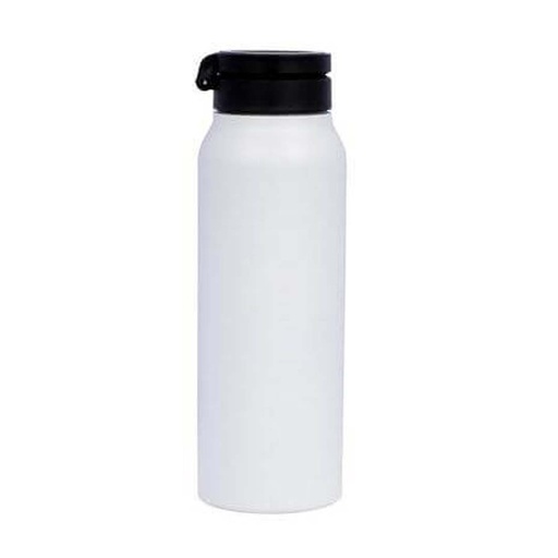 FERRO - Giftology Magnetic Phone Holder Water Bottle 760ml - White