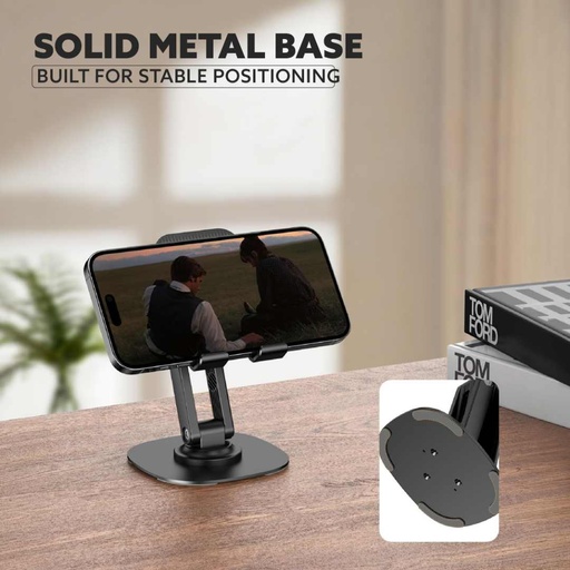 SMOGEN - Giftology 360°Rotating Phone Stand - Black 