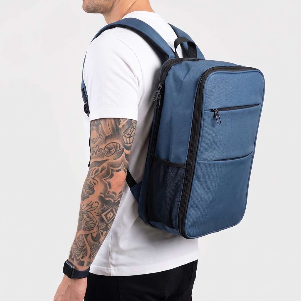 ASHFORD - Giftology Expandable Backpack - Navy Blue