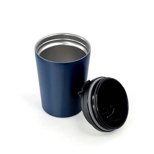 MILOS - Hans Larsen Double Wall Coffee Mug 350 ml - Navy Blue