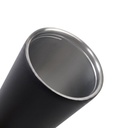 MARBELLA - Hans Larsen Double Wall Tumbler with Lid 600 ml - Black 
