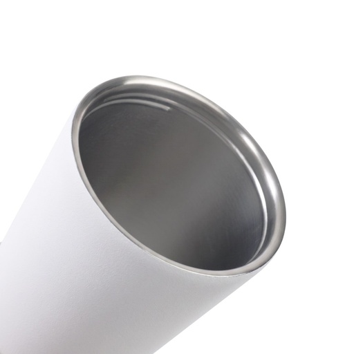 MARBELLA - Hans Larsen Double Wall Tumbler with Lid 600 ml - White