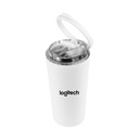 MARBELLA - Hans Larsen Double Wall Tumbler with Lid 600 ml - White