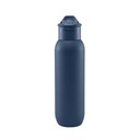 TOLEDO - Hans Larsen Double Wall Bottle with Straw  600 ml - Navy Blue