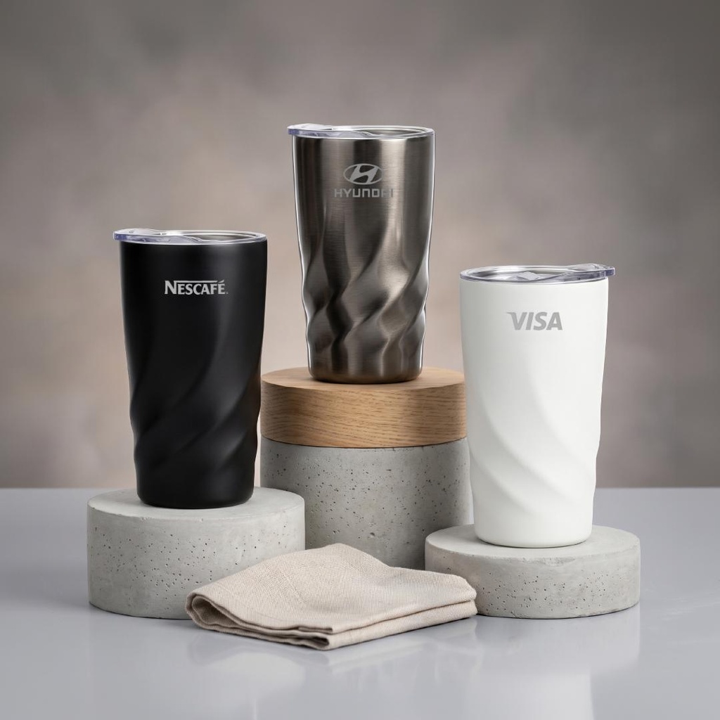 TORQUE - Giftology Double Wall Mug 330ml - Gunmetal 