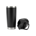 VitaJet Hanslarsen Insulated Flip Portable Blender 600ml - Black