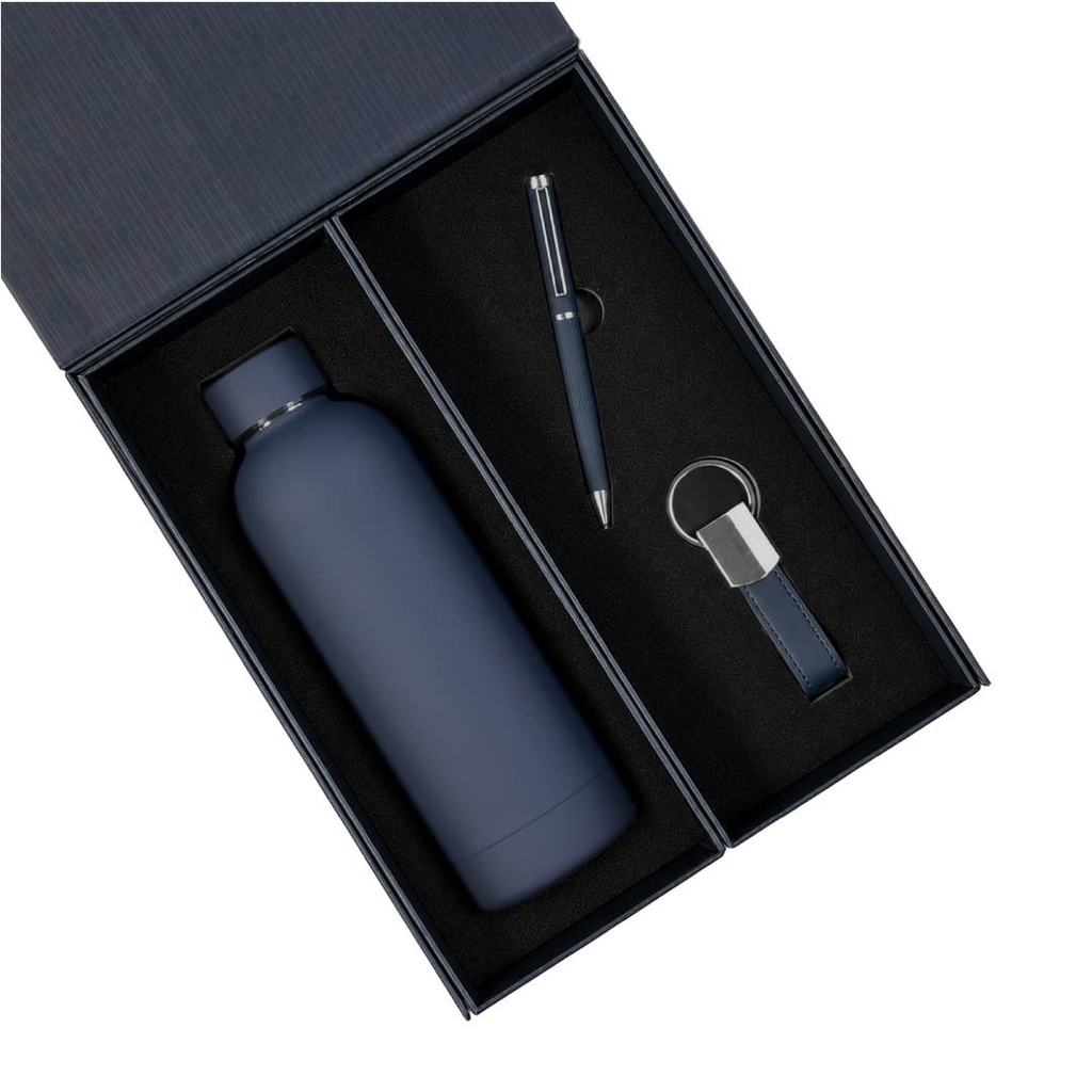 FIRENZE - Giftology Luxeline 4pc Gift Set - Navy Blue