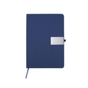 ORION SET - Giftology Set of Thermo Bottle, Notebook, Pen and Keychain - Navy Blue