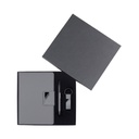 REGENT - Giftology Set of Notebook, Keychain and Pen - Grey