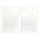 RIPPLE SET - Giftology Set of Notebook and Pen - White