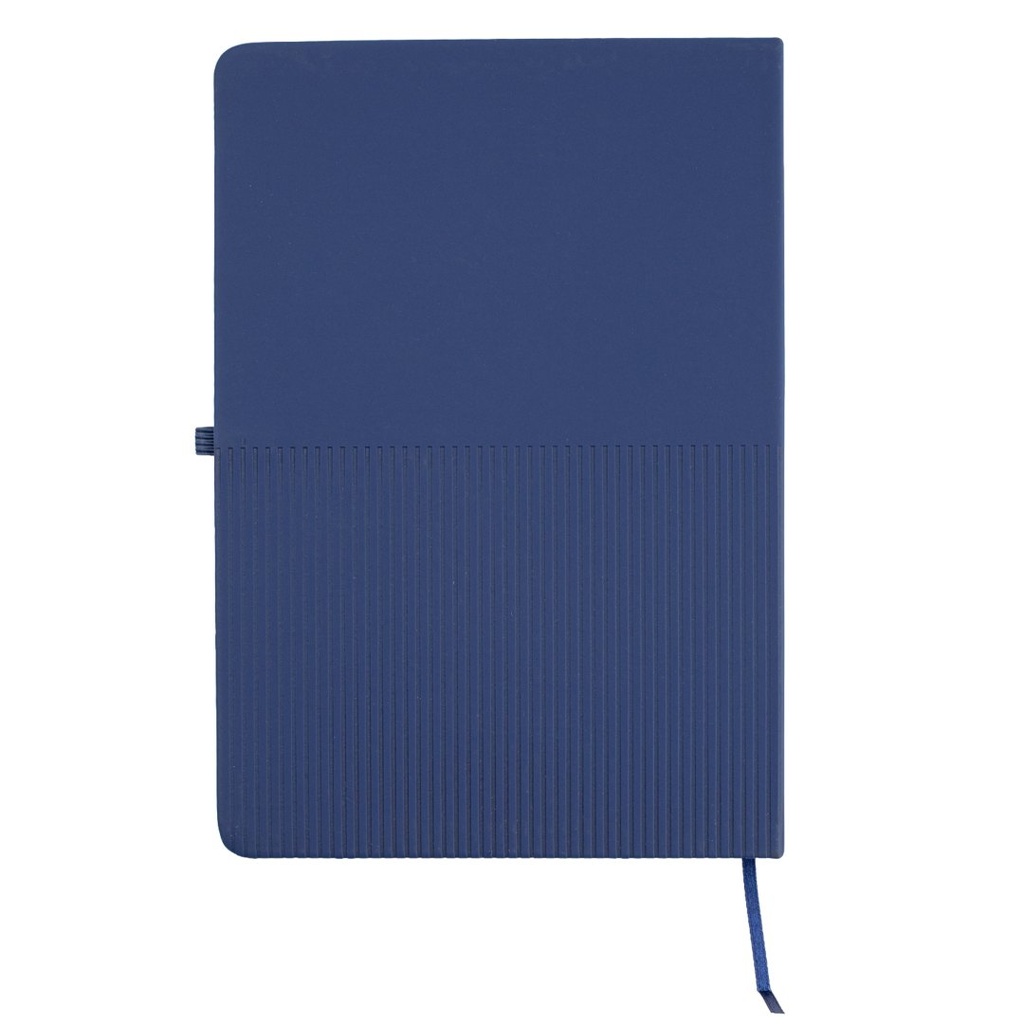 RIPPLE SET - Giftology Set of Notebook and Pen - Navy Blue