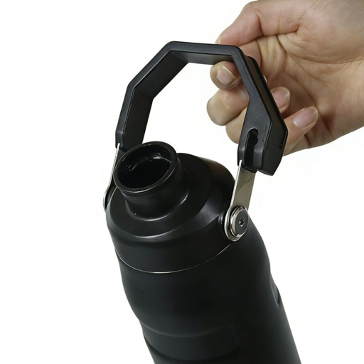 THERMORA - Hans Larsen SummitGrip Thermal Flask 710 ml - Black