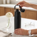 THERMORA - Hans Larsen SummitGrip Thermal Flask 710 ml - Black