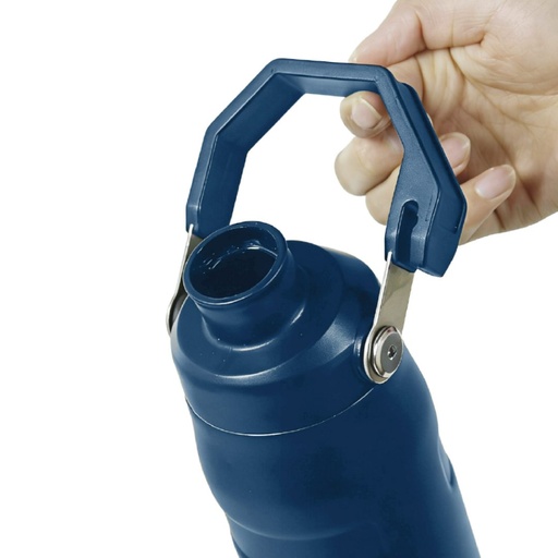 THERMORA - Hans Larsen SummitGrip Thermal Flask 710 ml - Navy Blue