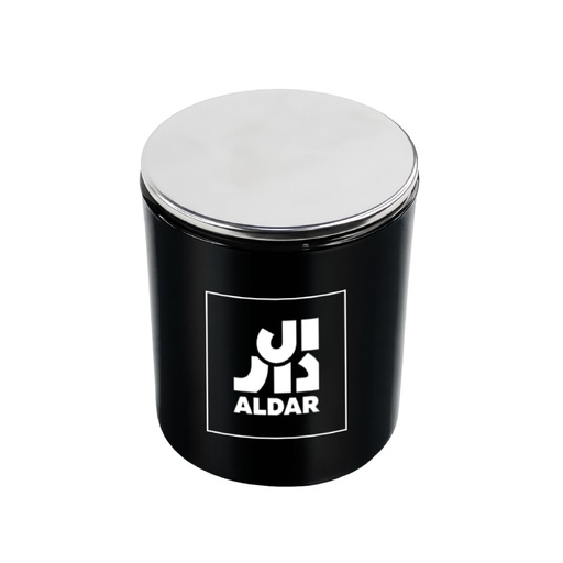 SHAMS- Arabian Oud Scented Candle with Metal Lid - Black 