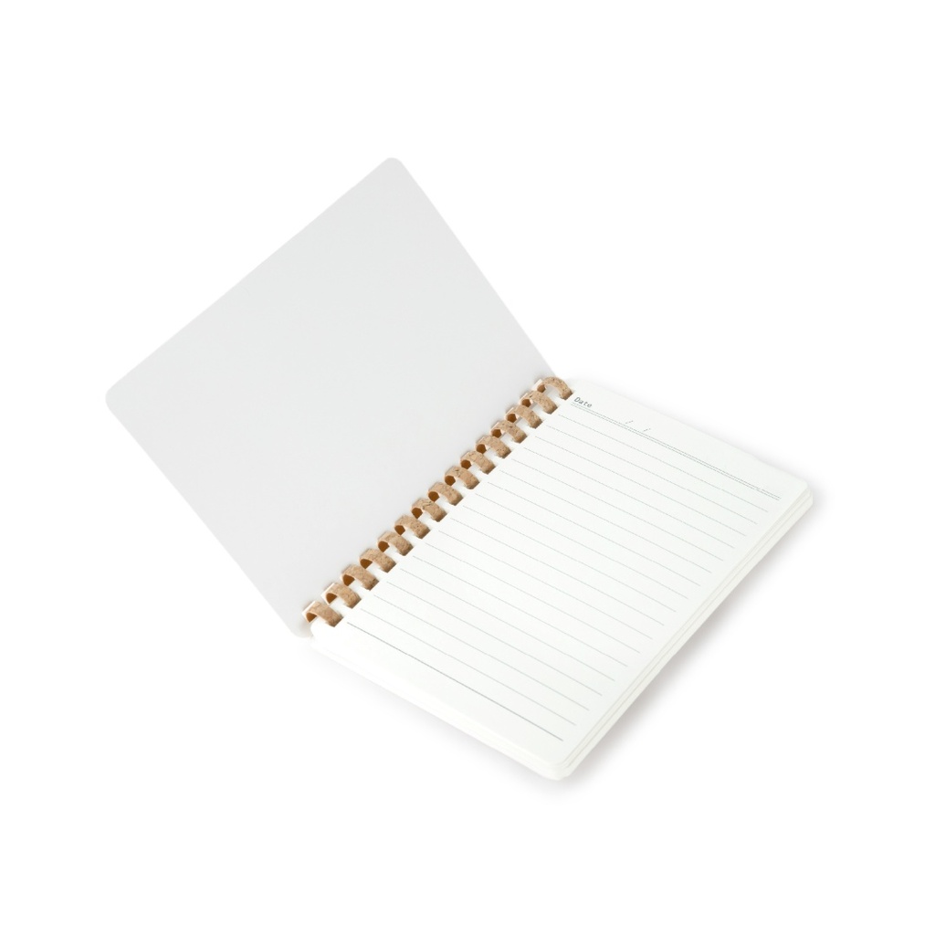 CORDOBA - eco-neutral Soft Spiral Notebook - Ivory