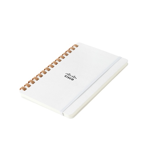 CORDOBA - eco-neutral Soft Spiral Notebook - Ivory