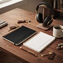 CORDOBA - eco-neutral Soft Spiral Notebook - Ivory