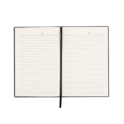 ROVENA - Giftology A5 PU Soft Cover Notebook - Black 