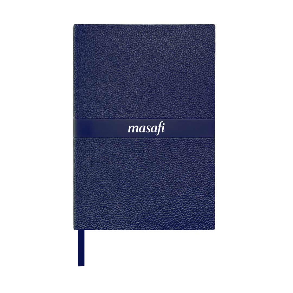 ROVENA - Giftology A5 PU Soft Cover Notebook - Navy Blue