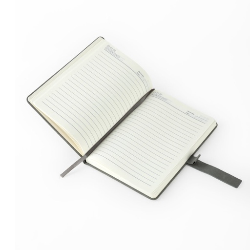 WINDSOR - Giftology A5 PU Notebook - Grey 