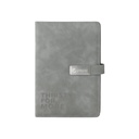 WINDSOR - Giftology A5 PU Notebook - Grey 