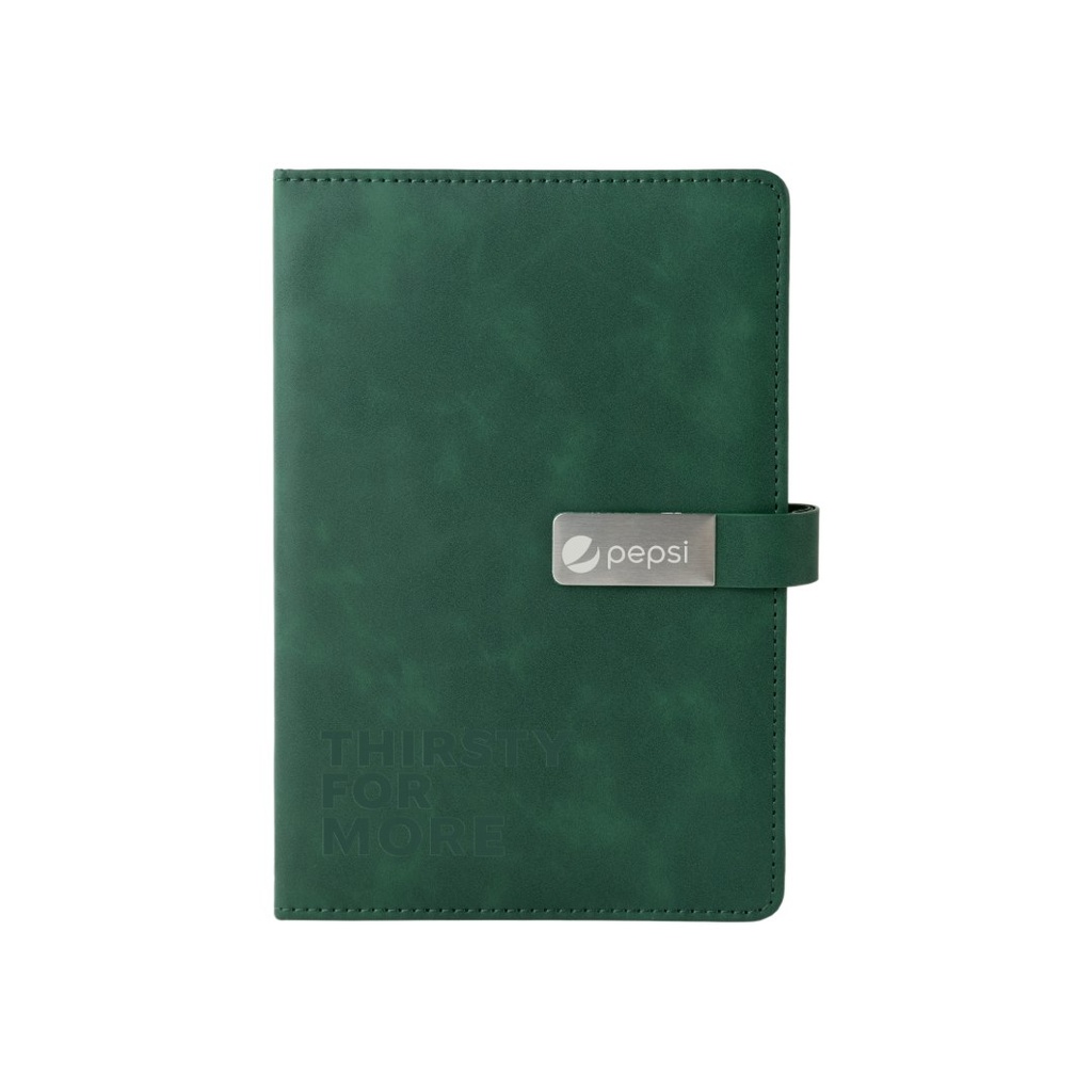 WINDSOR - Giftology A5 PU Notebook - Green
