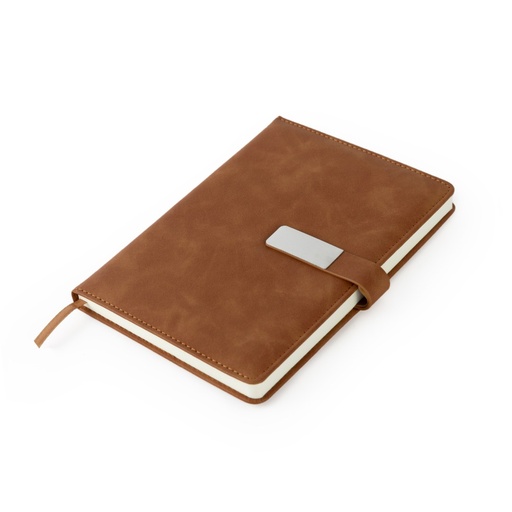 WINDSOR - Giftology A5 PU Notebook - Brown Tan
