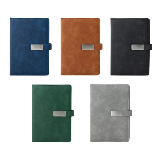 WINDSOR - Giftology A5 PU Notebook - Brown Tan