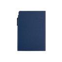 CARLO - Giftology Notepad with Pen and Sticky Note - Navy Blue