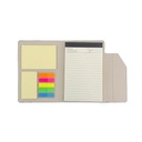 CARLO - Giftology Notepad with Pen and Sticky Note - Navy Blue