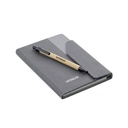 CARLO - Giftology Notepad with Pen and Sticky Note - Grey