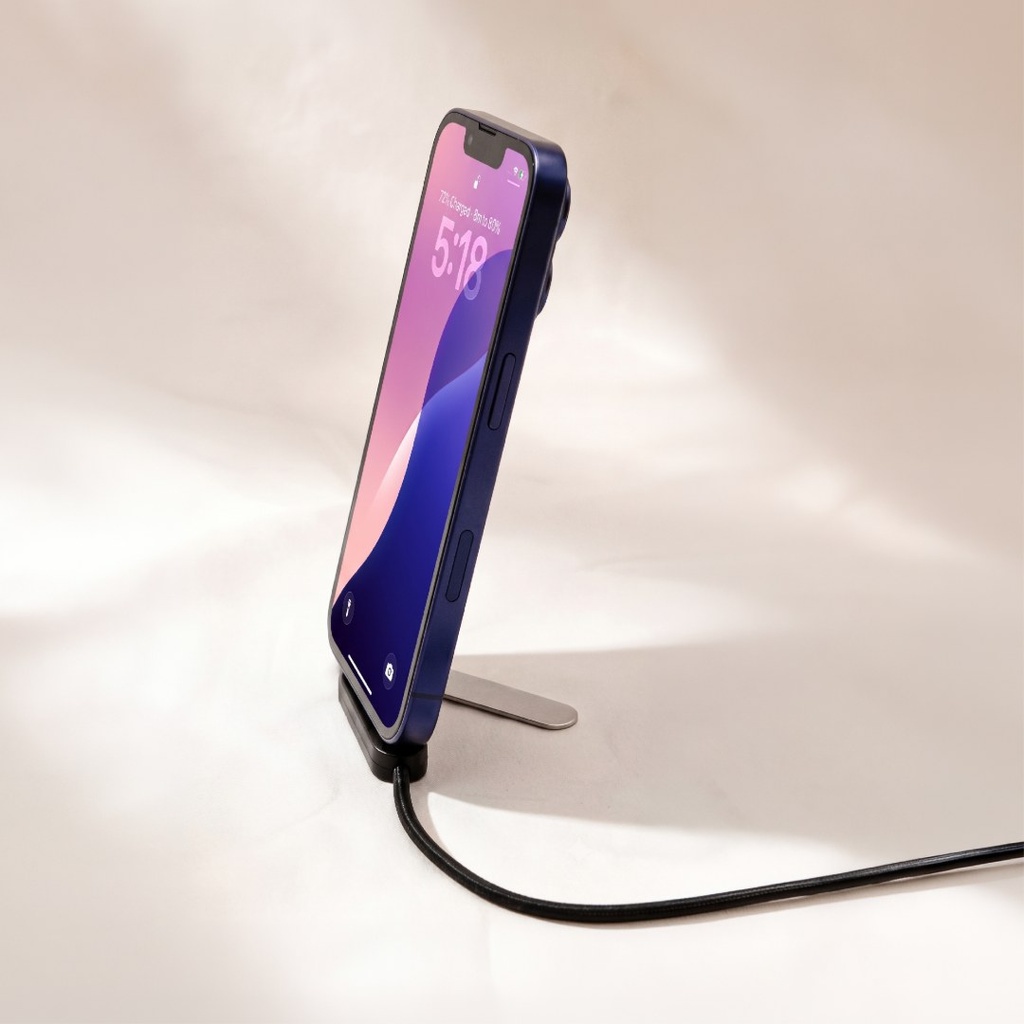 BRIXEN @memorii 65 Watts Fast Charging Cable with Adjustable Phone Stand 