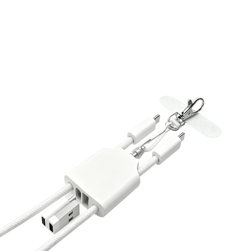 AXON - Giftology USB Type-C Lanyard Cable - White