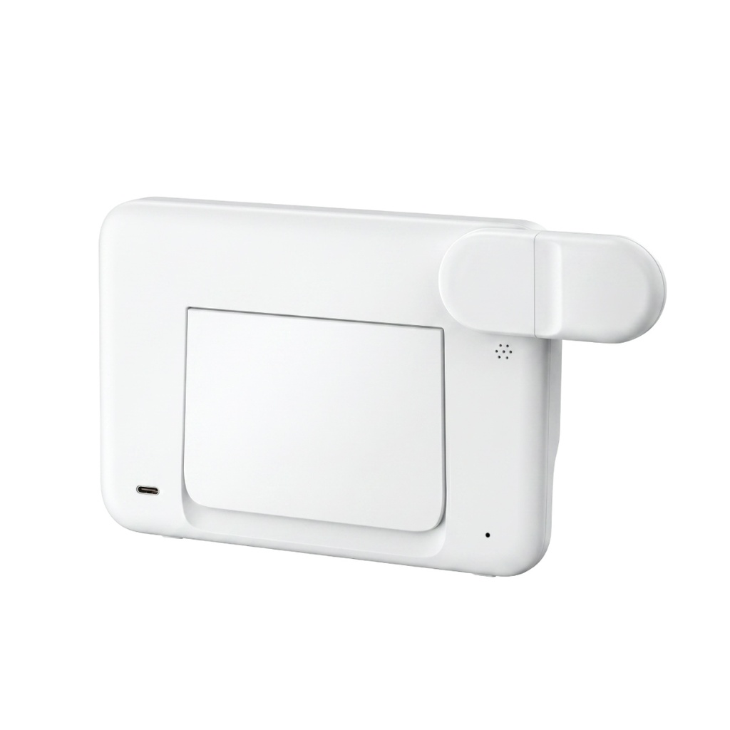 FAROS @memorii 5 in 1 Wireless Fast Charging Station with Display Clock - White